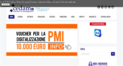 Desktop Screenshot of cedam.it