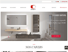 Tablet Screenshot of cedam.fr